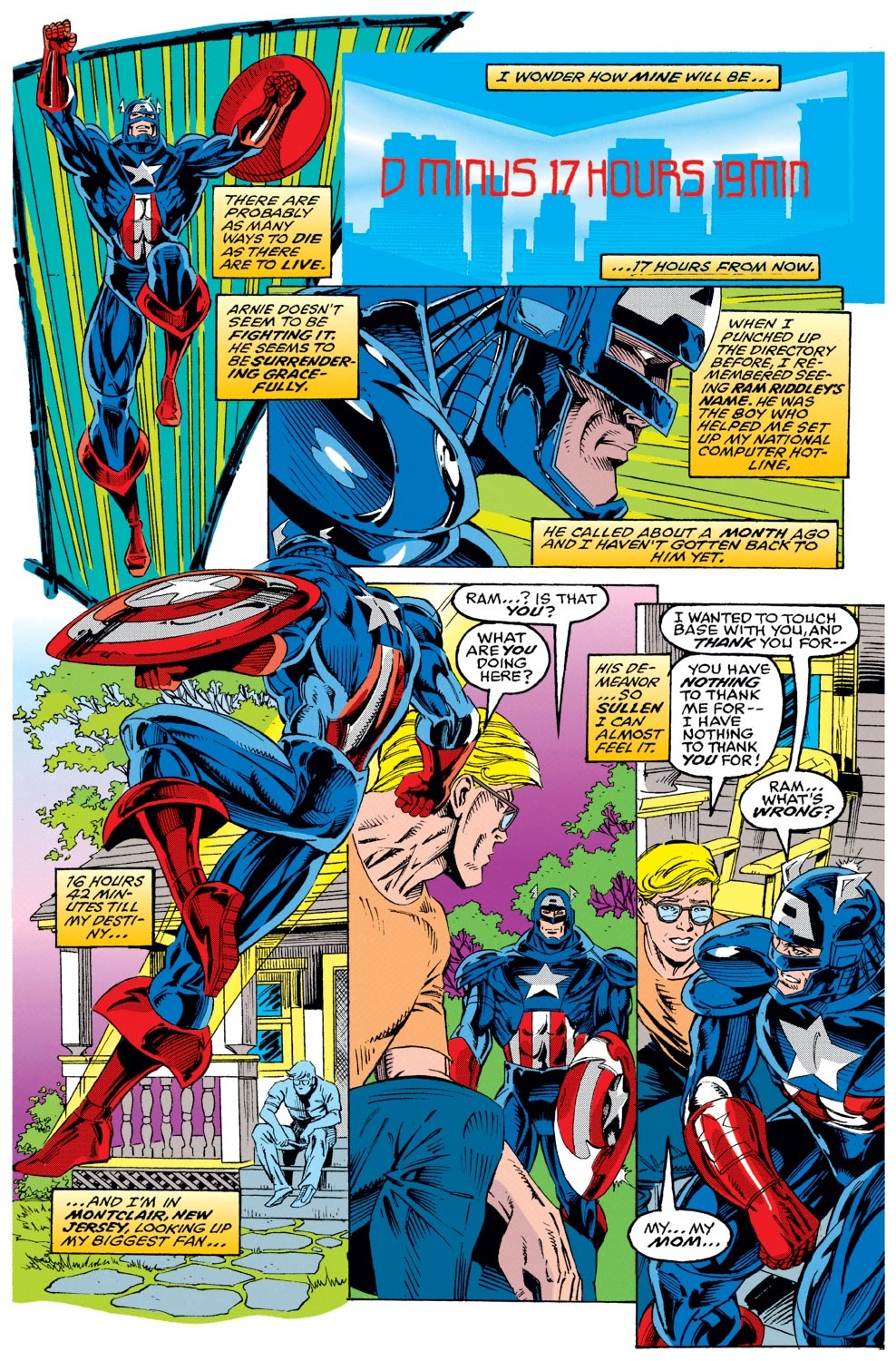 Read online Captain America (1968) comic -  Issue #443 - 16