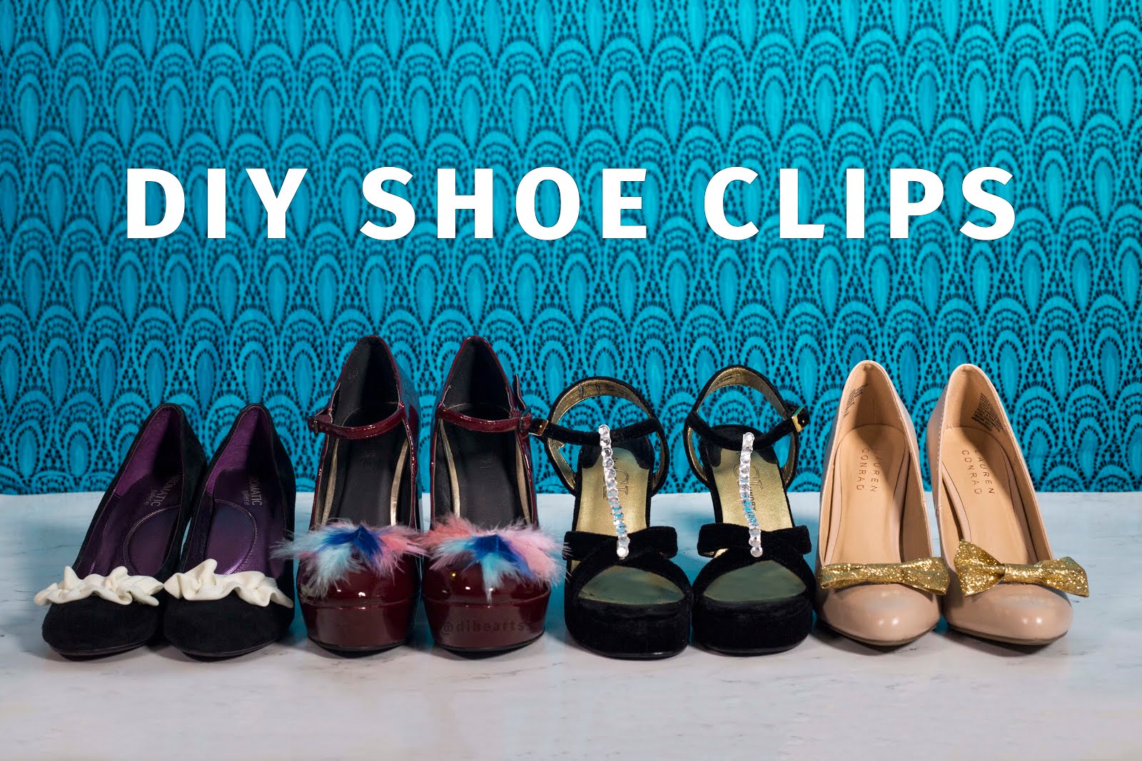 DiHeartss DIY Shoe Clips Using Wires