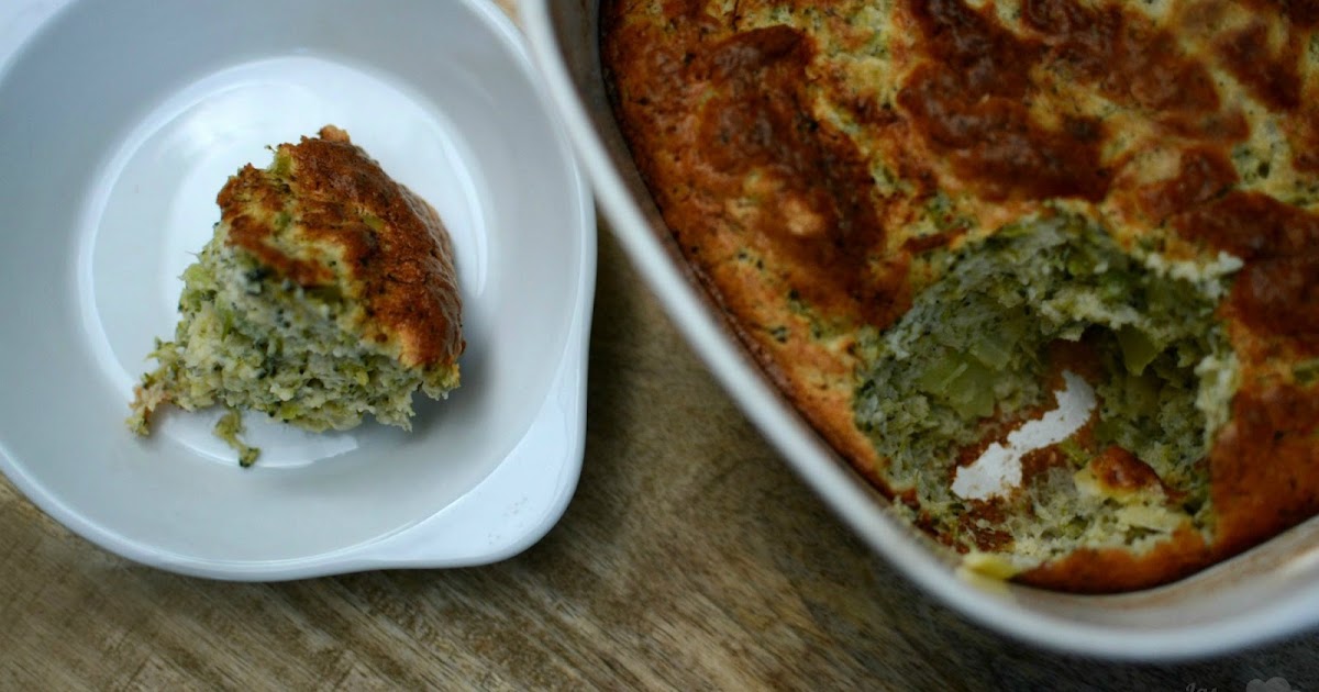 La mejor receta de soufflé de brócoli Blog Las recetas de Tere