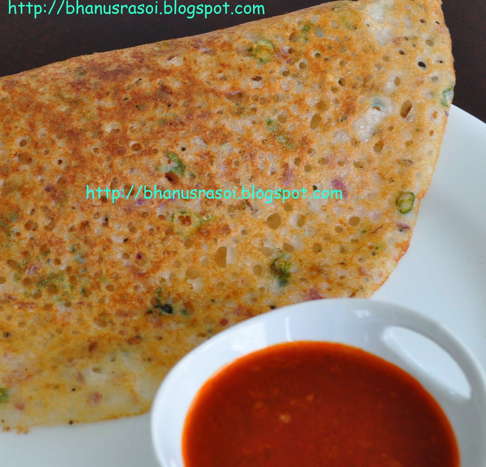 Bhanu's RasoiA Little Spice of Heaven INSTANT WHEAT FLOUR DOSA