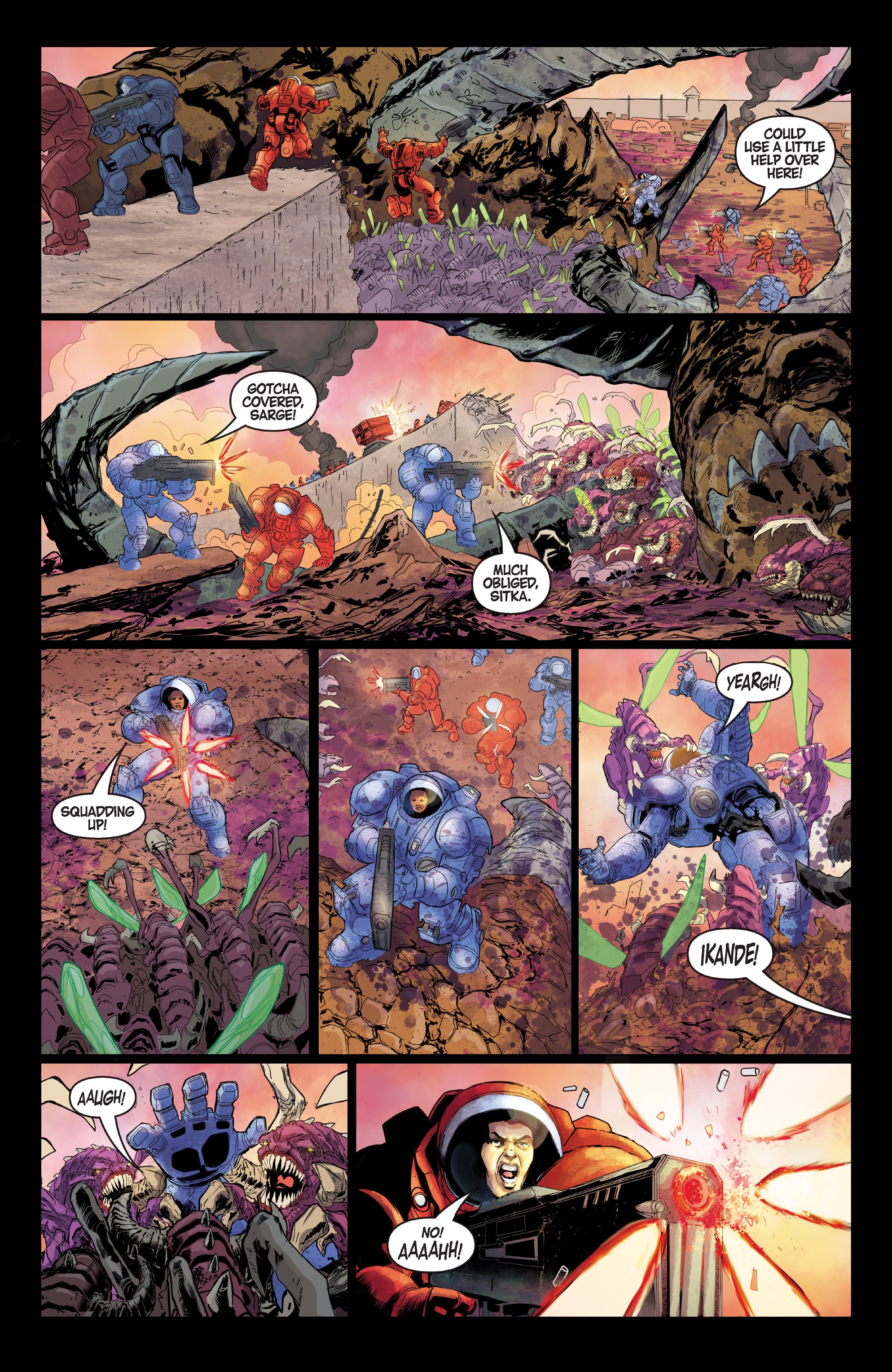 Read online StarCraft: Soldiers comic -  Issue #4 - 9