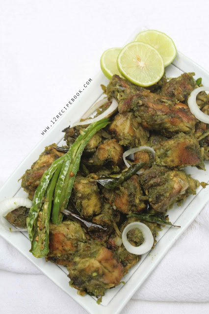 Andhra Style Green Chilli Chicken