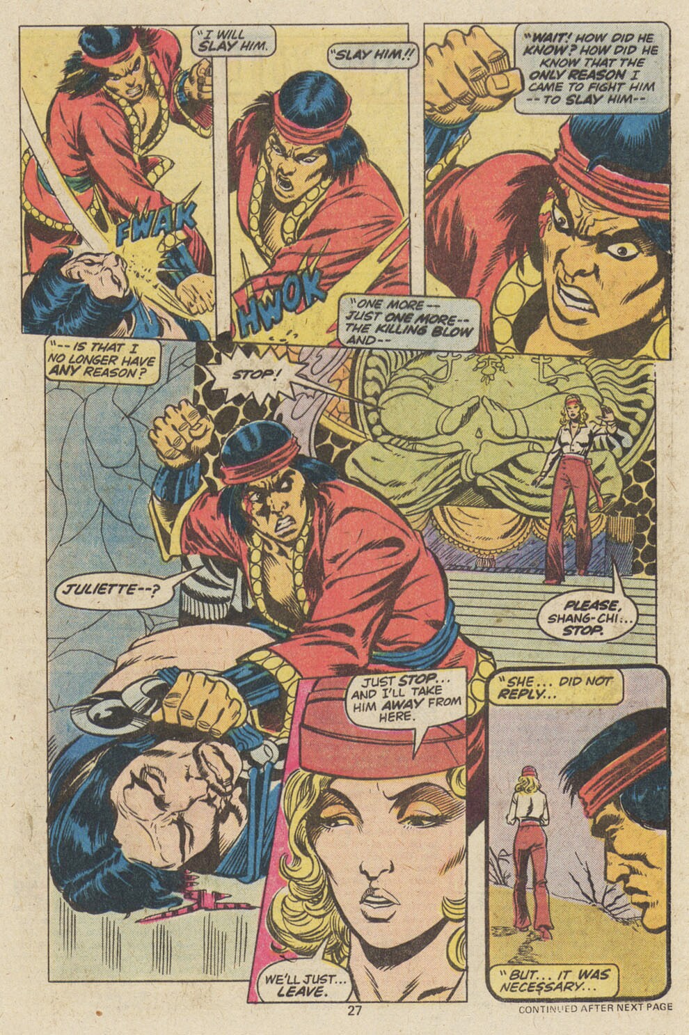 Read online Master of Kung Fu (1974) comic -  Issue #69 - 16