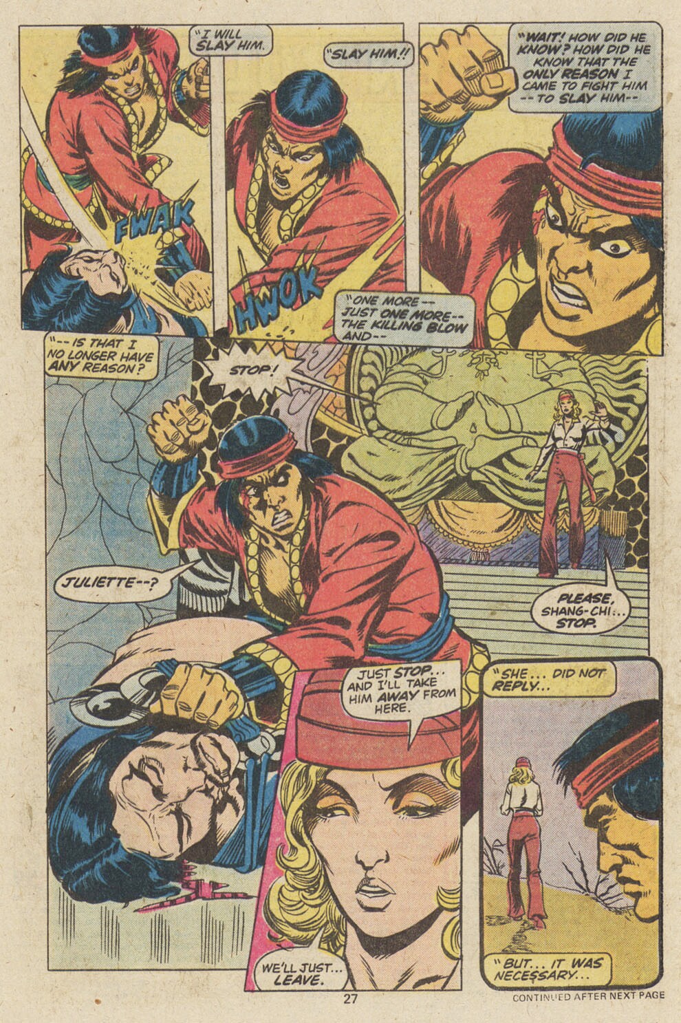 Master of Kung Fu (1974) issue 69 - Page 16