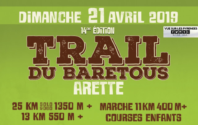Trail Du Barétous Arette 2019. 