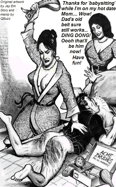 of Jay Em manips I thought I'd focus more on matriarchal spankings to ...