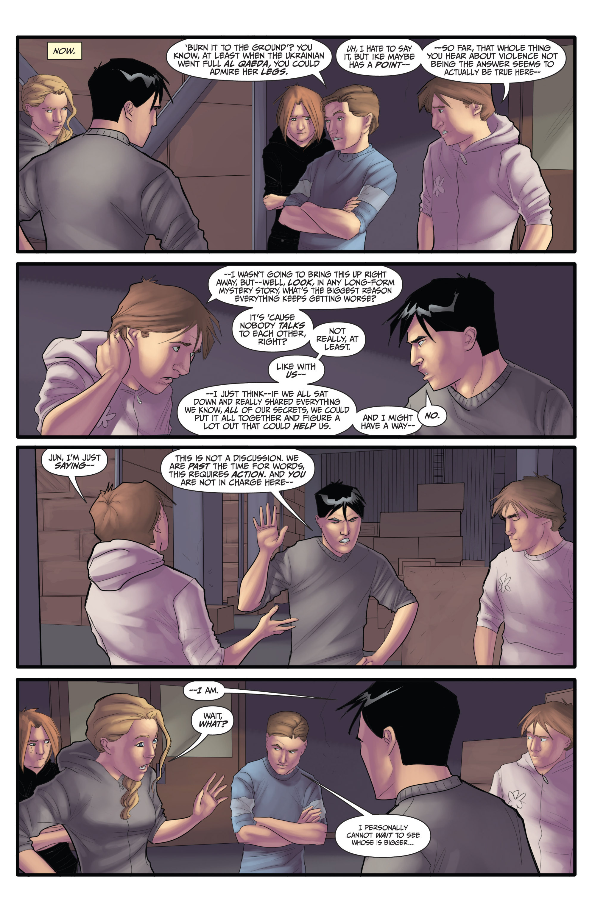 Read online Morning Glories comic -  Issue #34 - 20