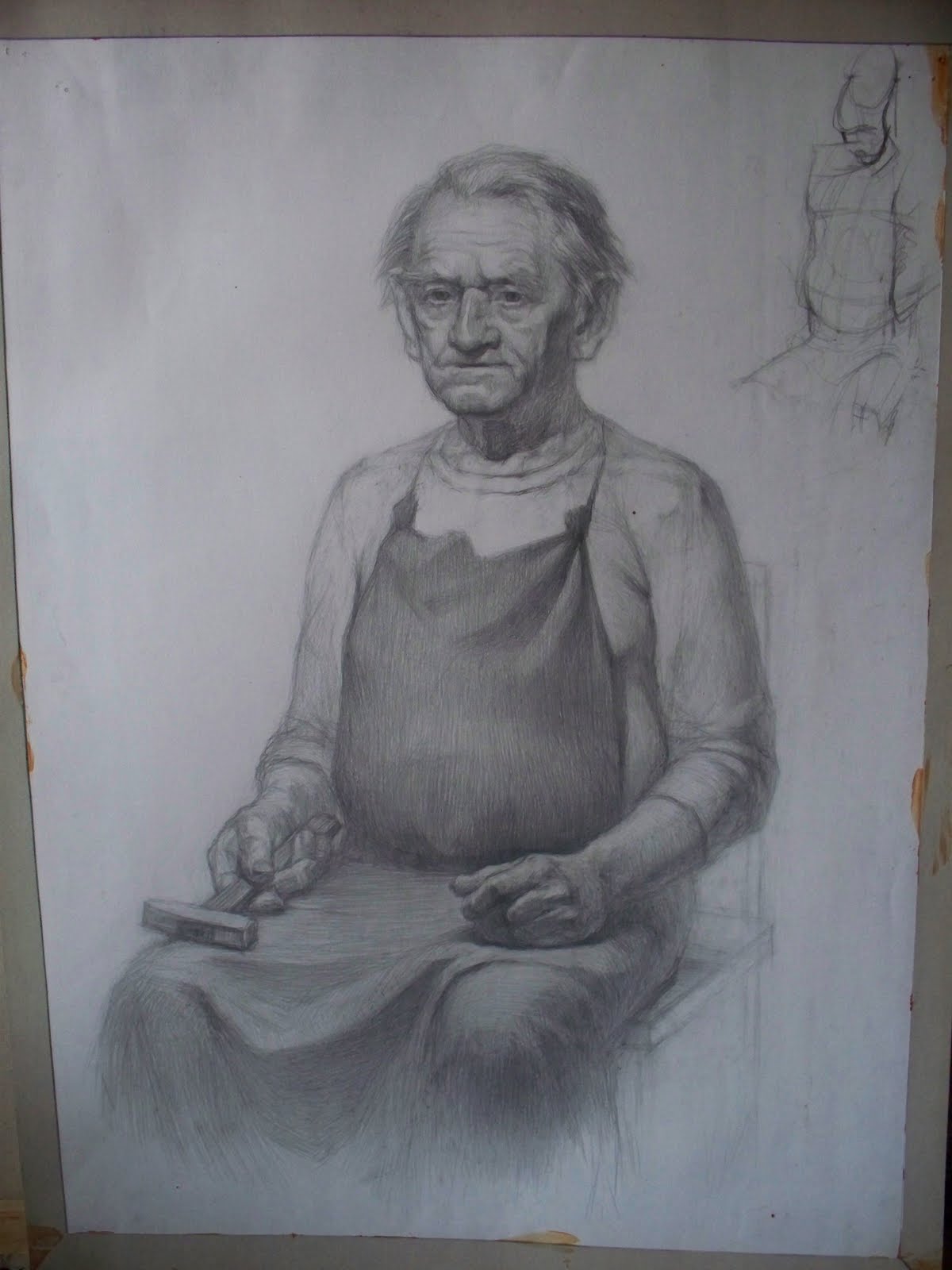 Учебный рисунок человека