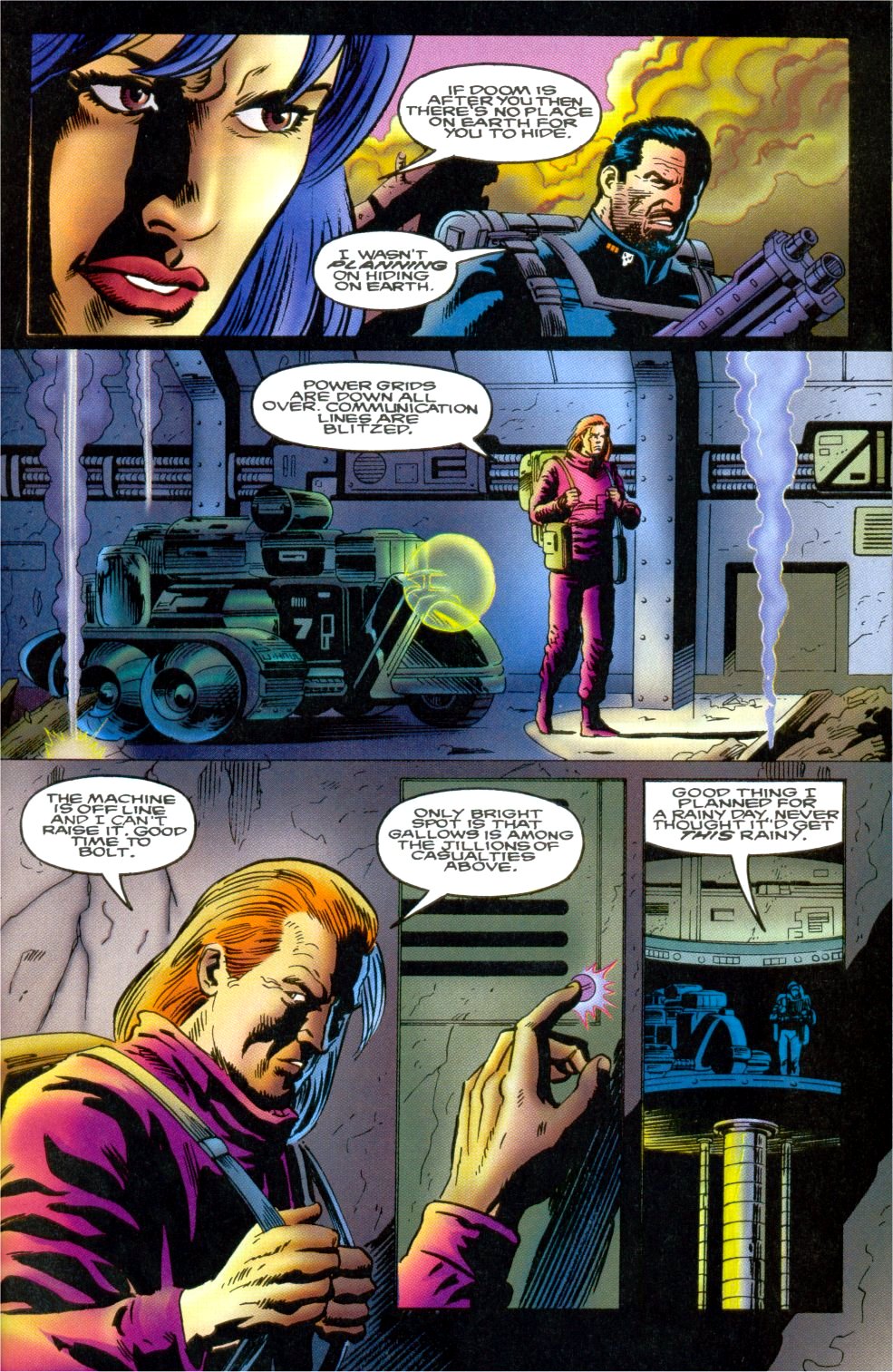 Read online Punisher 2099 comic -  Issue #32 - 24