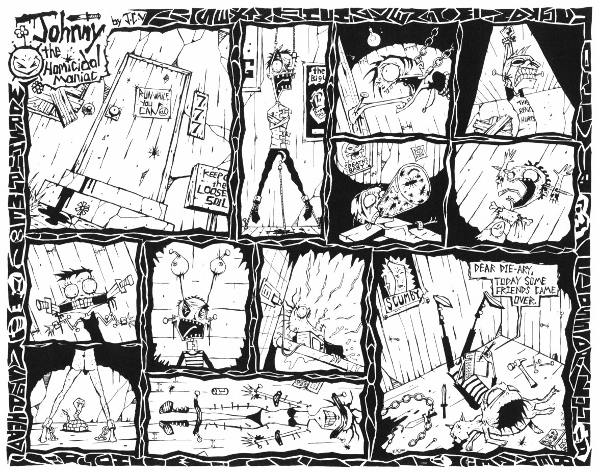 Read online Johnny the Homicidal Maniac comic -  Issue #1 - 21