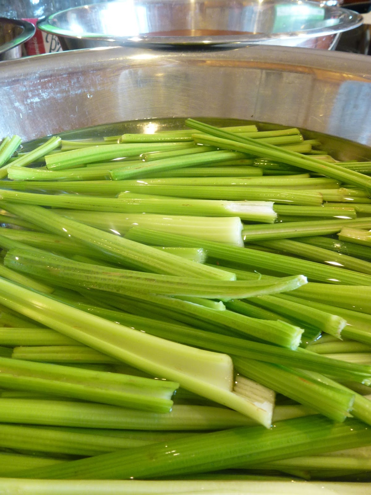 Growing Up Mormish Cleaning the Celery