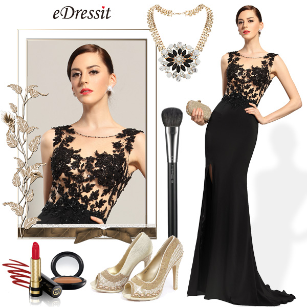 SIMPLE ELEGANCE: How To Wear Black Prom Dress Perfectly
