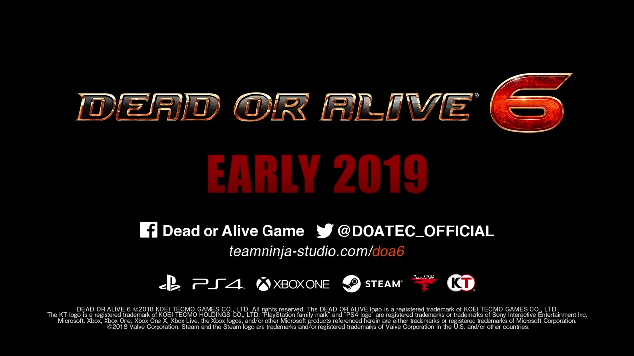 dead or alive 6 date release