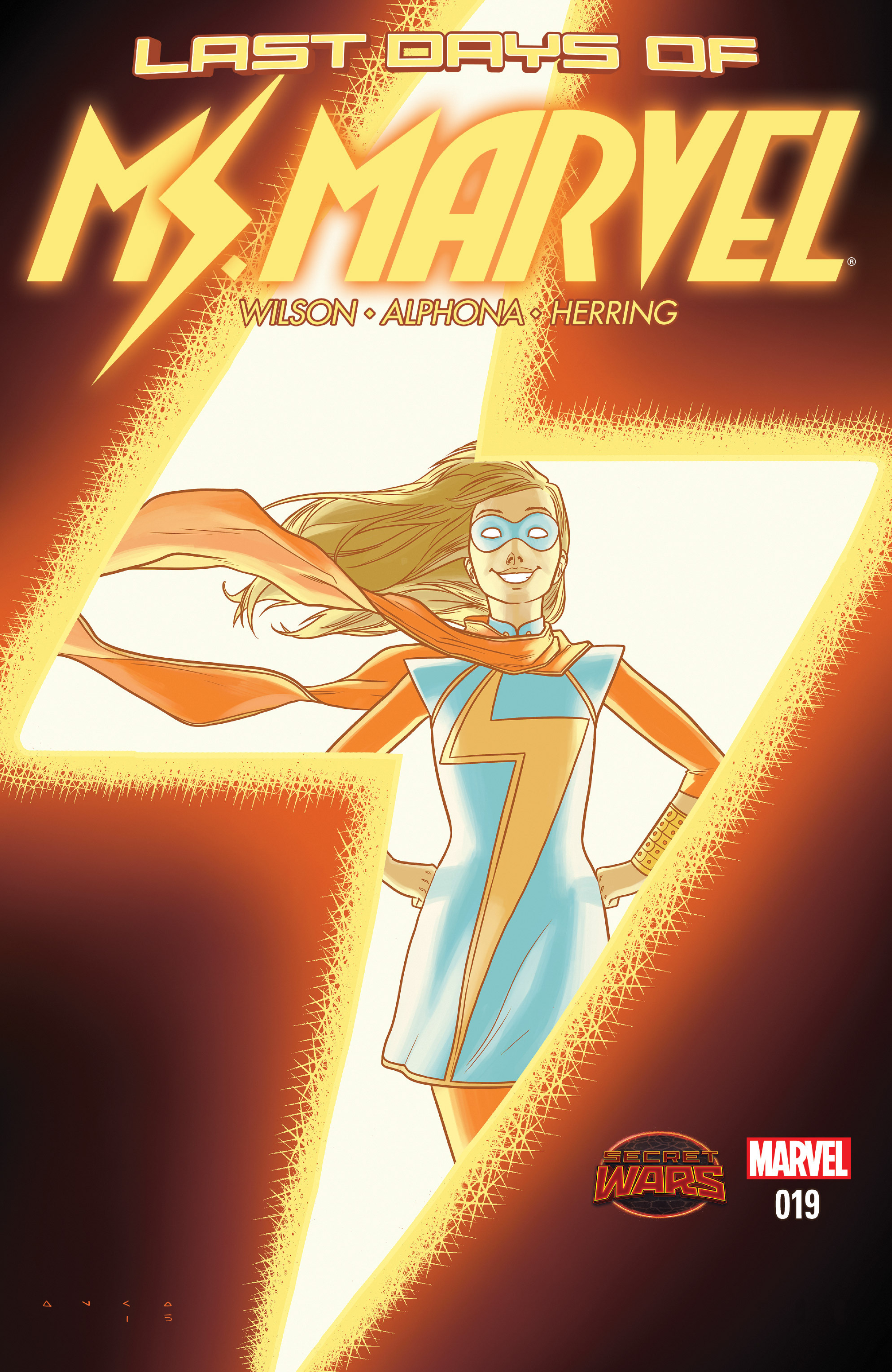 Read online Ms. Marvel (2014) comic -  Issue #19 - 1