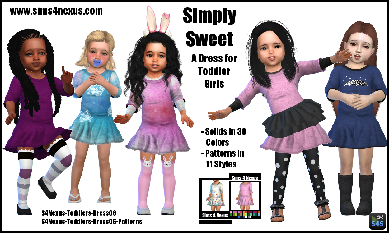 Sims 4 Ccs The Best Toddler Clothing And Shoes And Poses By Sims4nexus