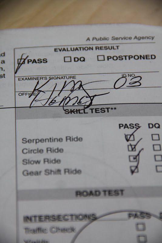 Team Mueller Class M1 on adventuring to get our actual M1 motorcycle licenses