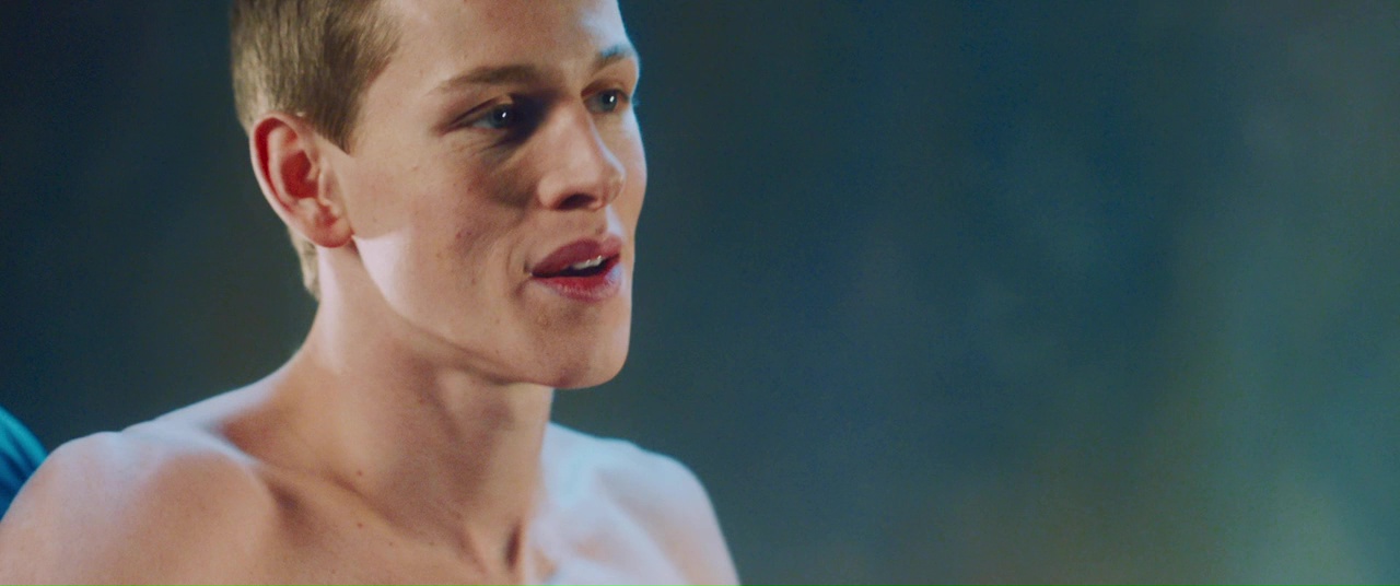 ausCAPS Harris Dickinson shirtless in Postcards From London