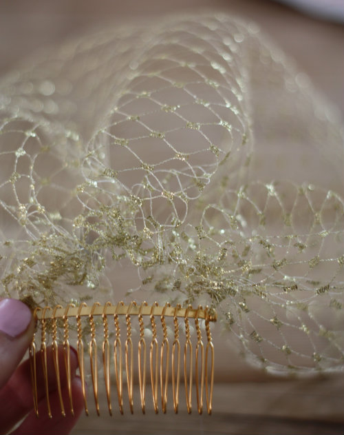 How To Make a DIY Birdcage Veil for Your Wedding 17 Apart