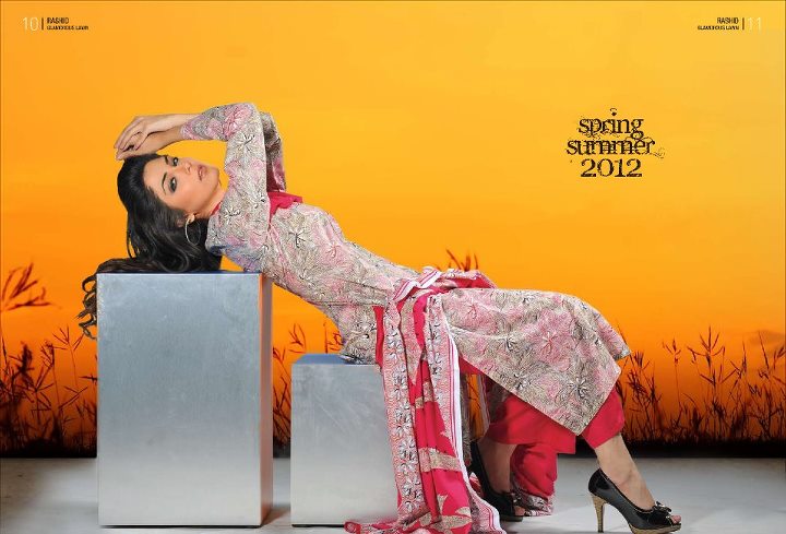 Rashid Textiles Spring Summer Lawn Complete Collection 2012 ~ The ...