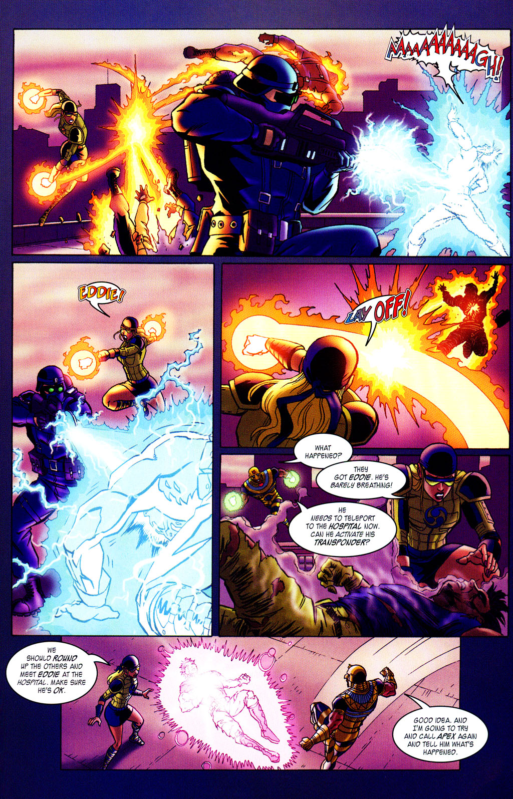 Read online City of Heroes (2004) comic -  Issue #6 - 14