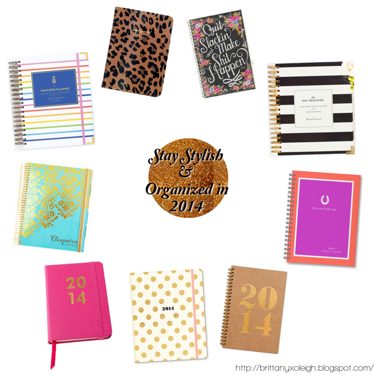 BrittanyxoLeigh Get Organized Cute & Stylish Daily Planners