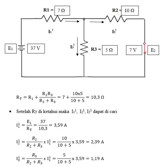 Contoh Soal Dan Jawaban Teorema Superposisi Guru Ilmu Sosial