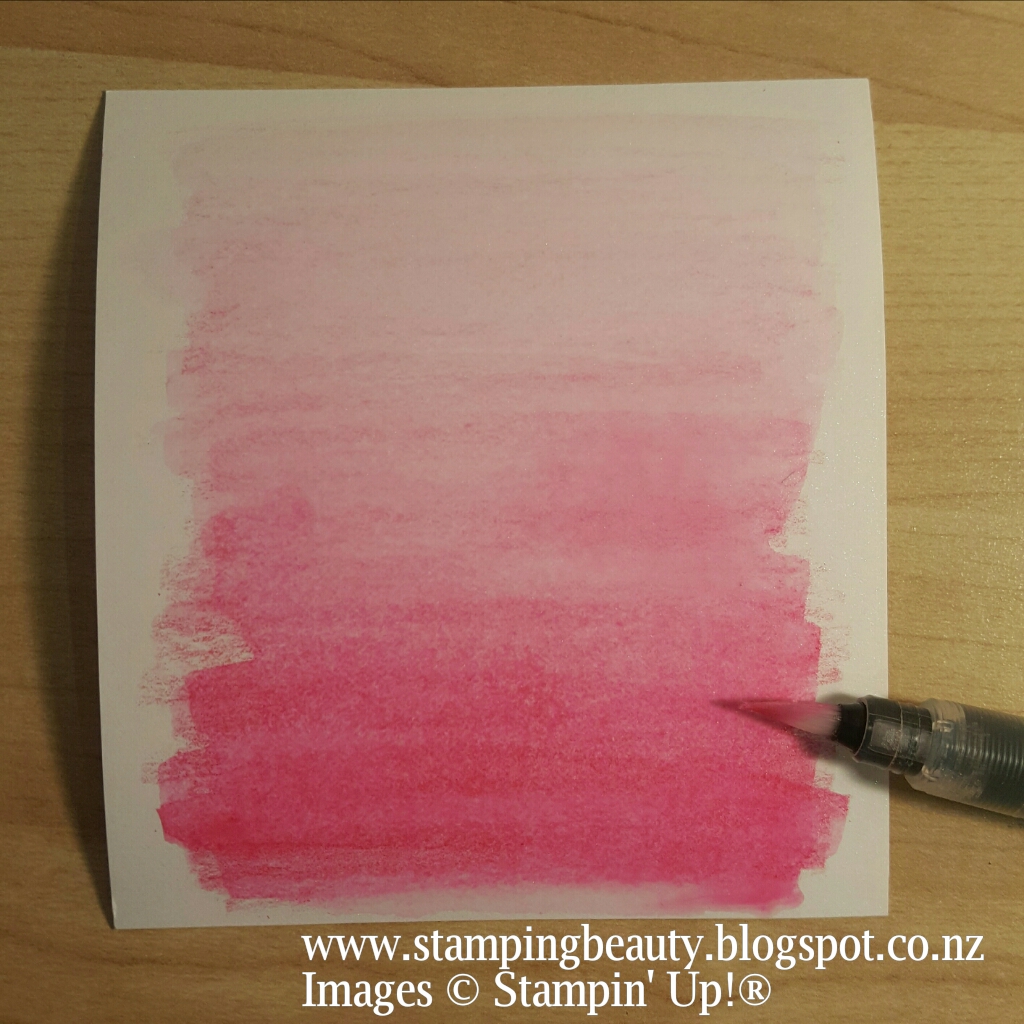 Stamping Beauty Pink Ink!