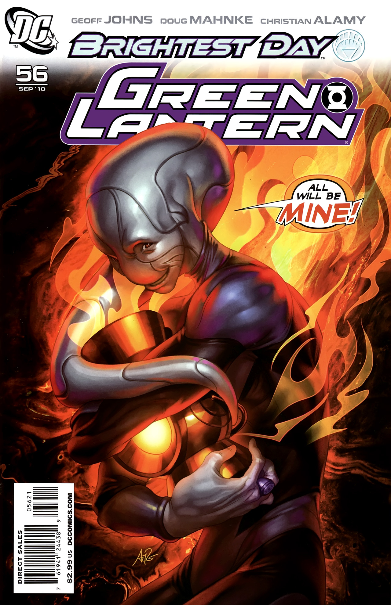 Read online Green Lantern (2005) comic -  Issue #56 - 2