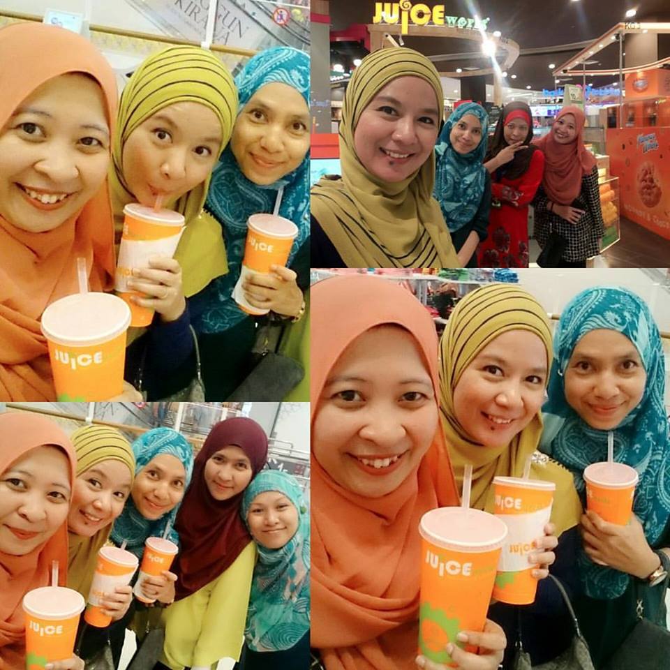 My Life & My Loves . Lychee Cooler Juice Works , Aeon Shah Alam