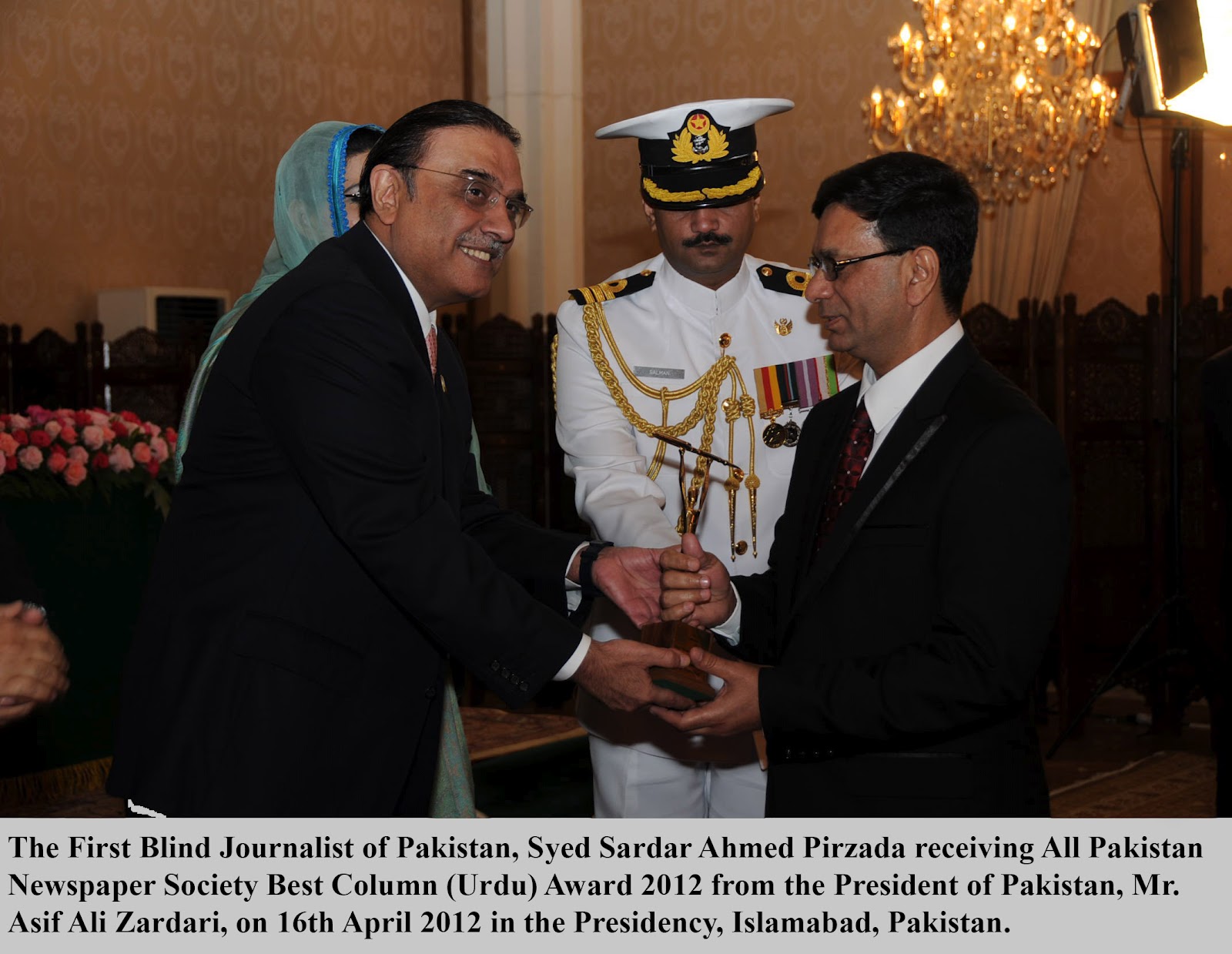 APNS Best Urdu Column Award 2012