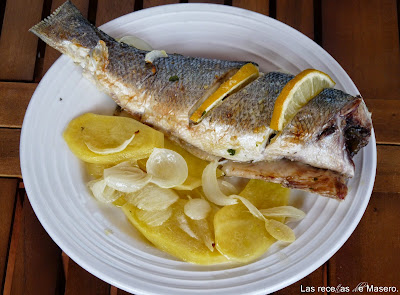 Lubina Al Horno Con Patatas
