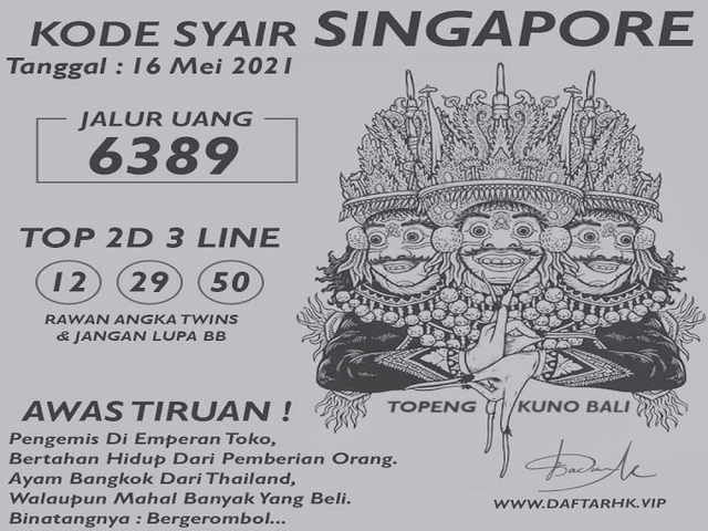gambar togel syair sgp