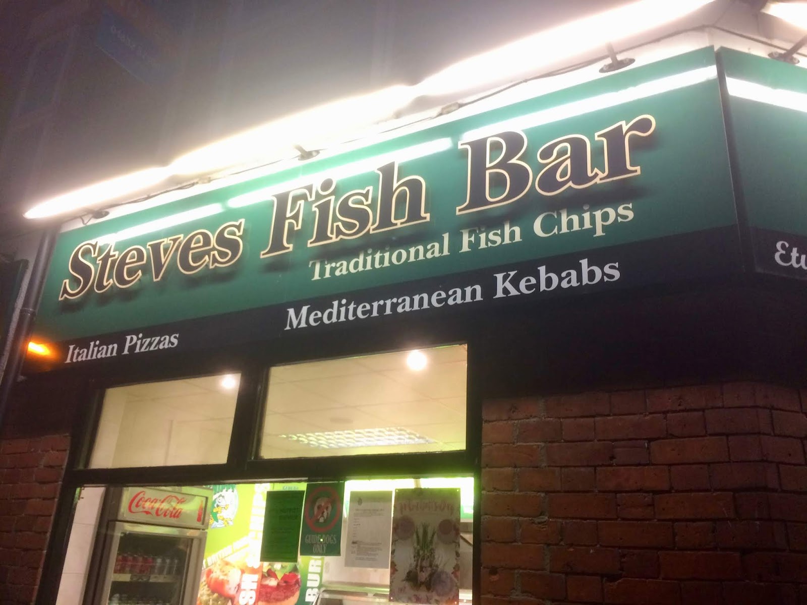Steve's Fish Bar, Etwall, Derbyshire