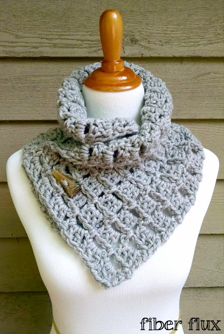 Free crochet cowl patterns with buttons Clearance