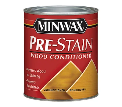Pre stain conditioner from Minwax