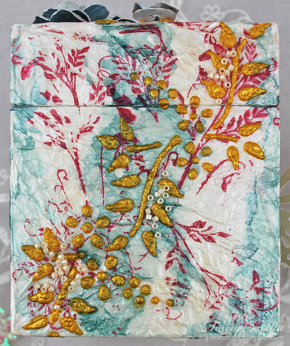 Donna Salazar Designs: Butterfly Trinket Box by ~ Tracey Sabella