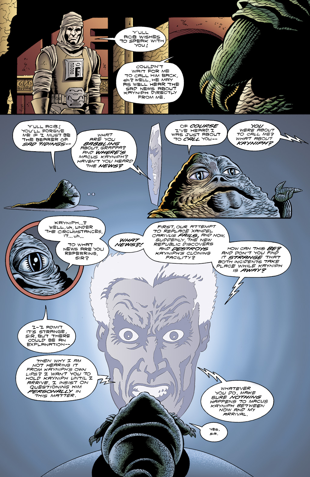 Read online Star Wars: Crimson Empire II - Council of Blood comic -  Issue #5 - 20