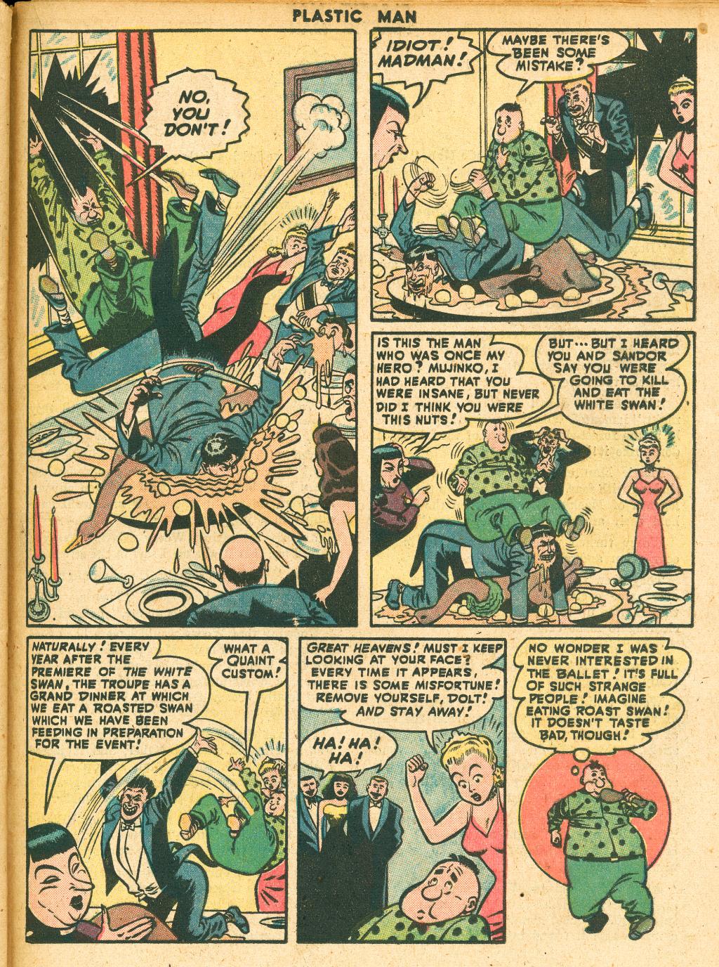 Read online Plastic Man (1943) comic -  Issue #10 - 33