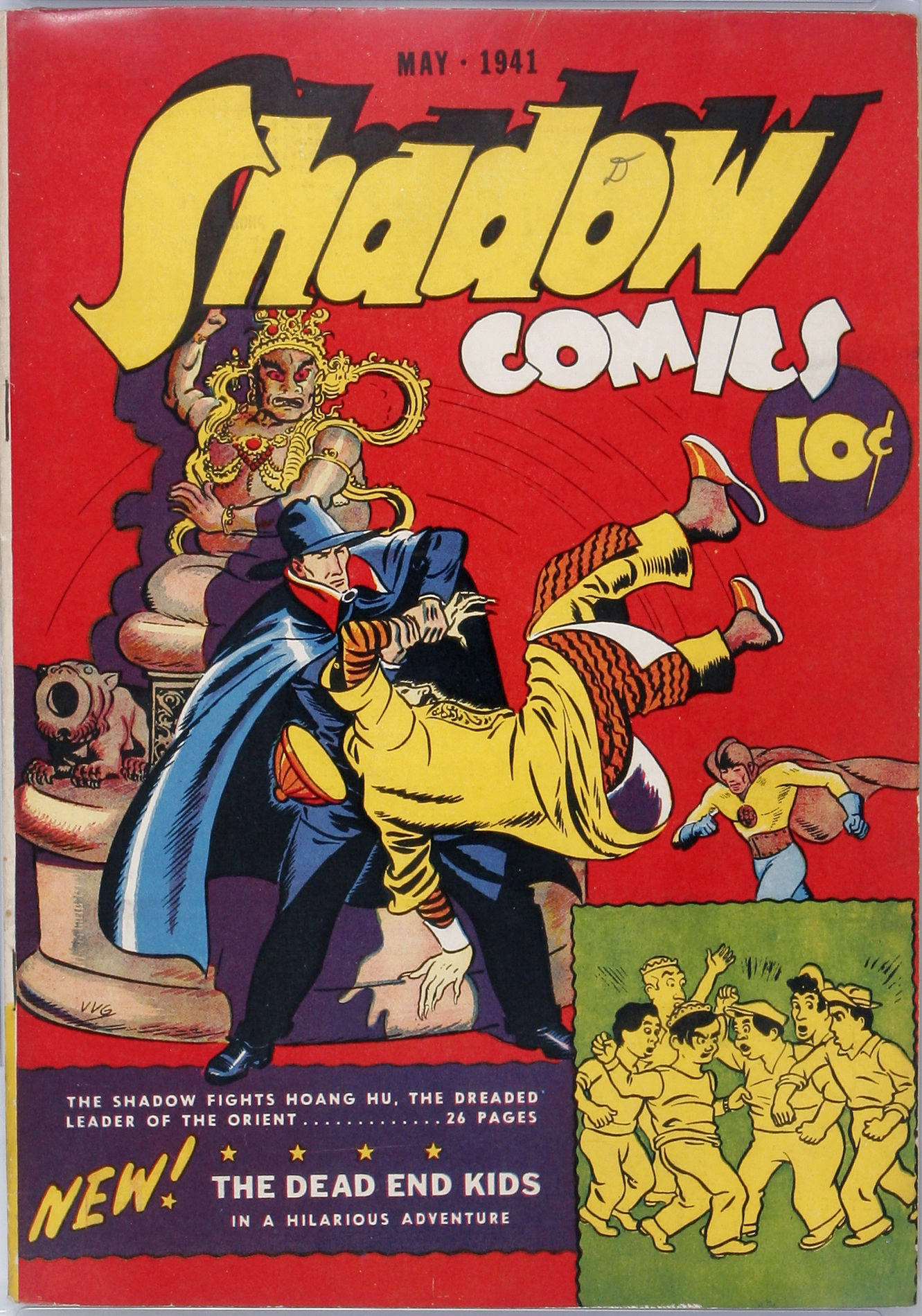 Read online Shadow Comics comic -  Issue #10 - 1