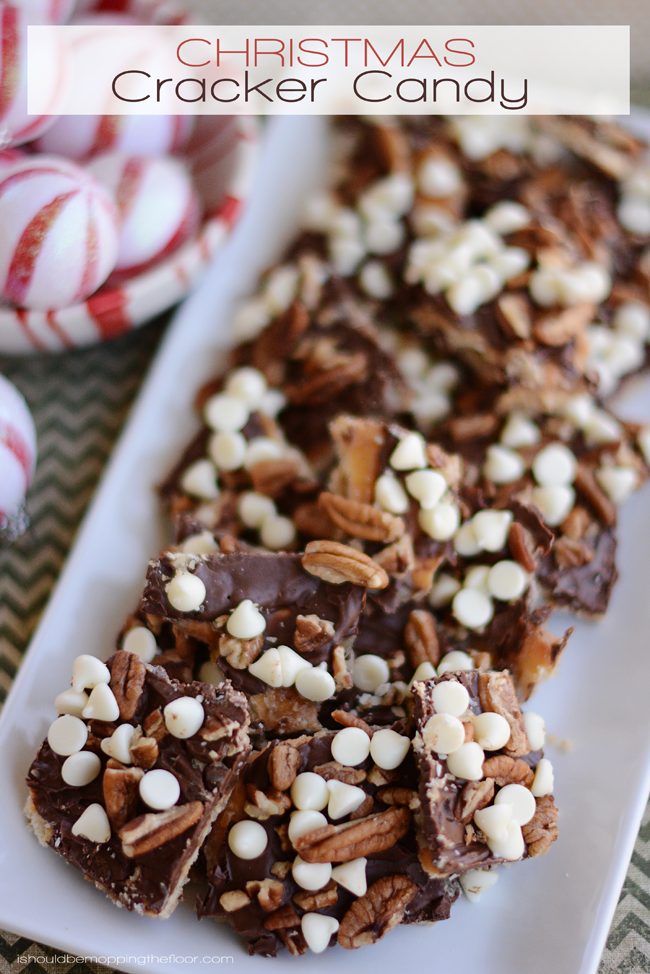 Christmas Cracker Candy | Buttery and delicious...and EASY!