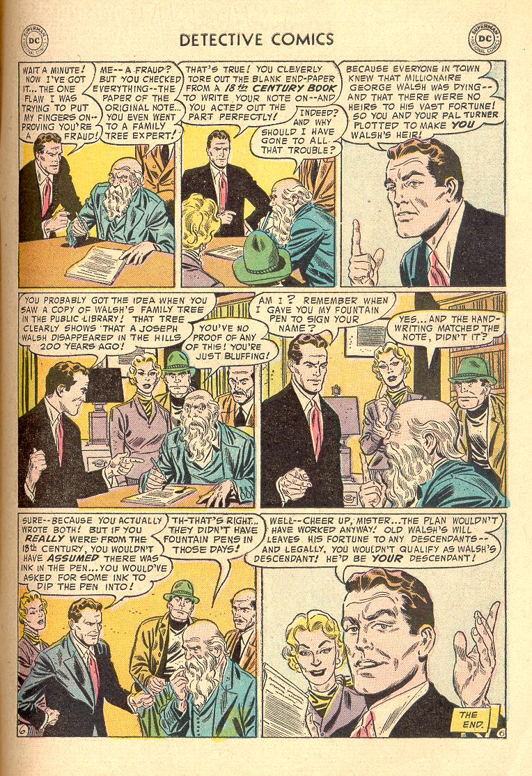Read online Detective Comics (1937) comic -  Issue #222 - 33
