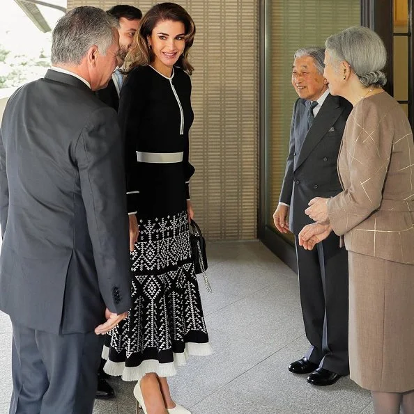 King and Queen met with Prime Minister Shinzo Abe, Emperor Akihito, Empress Michiko, Crown Prince Naruhito and Crown Princess Masako