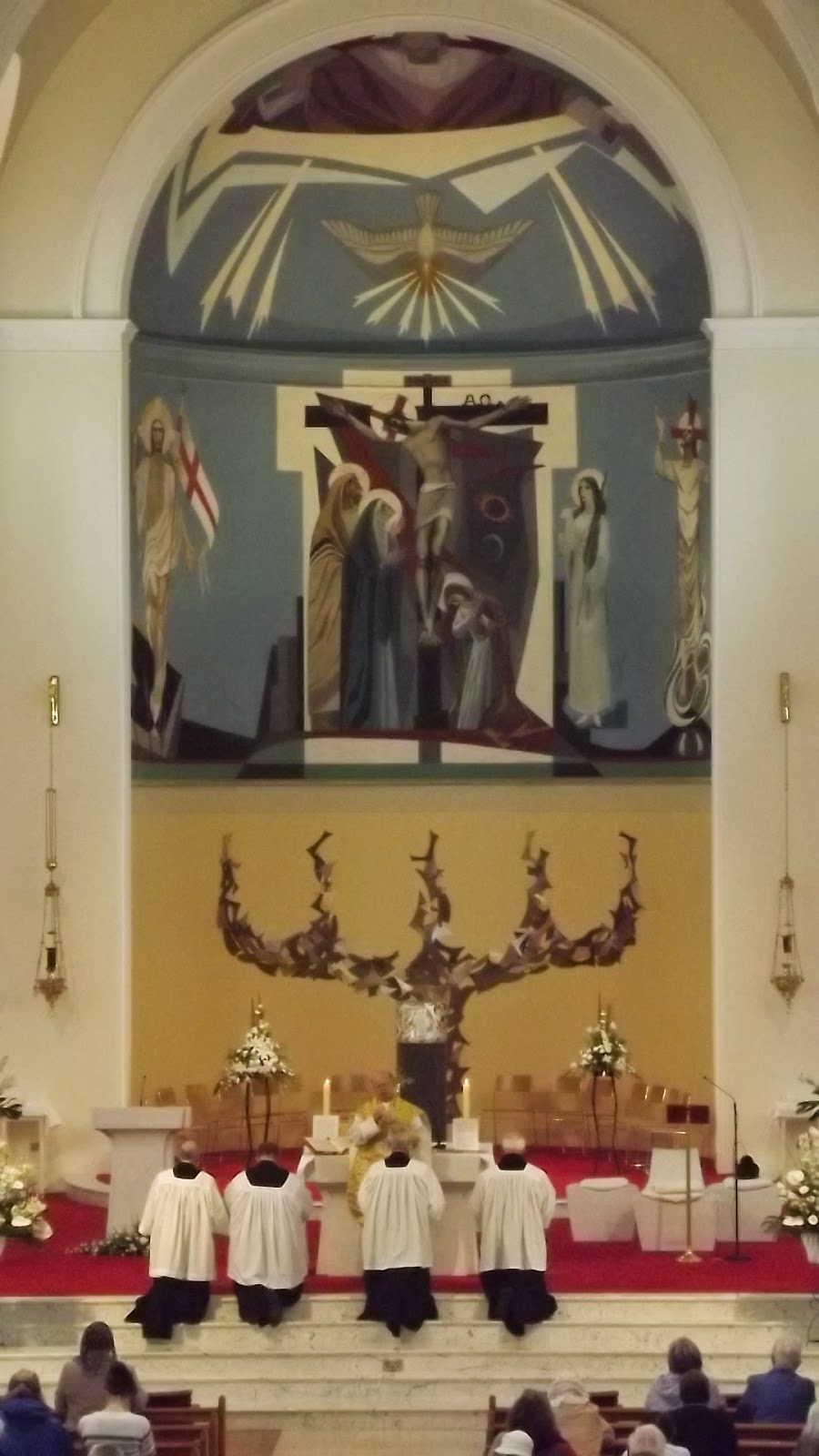 The Catholic Heritage Association of Ireland Mass in St. Agnes' Crumlin