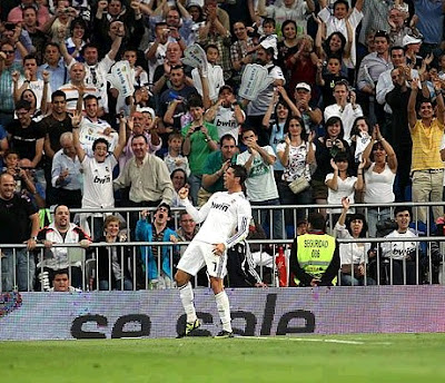 Cristiano Ronaldo scored the 40th goal of the League