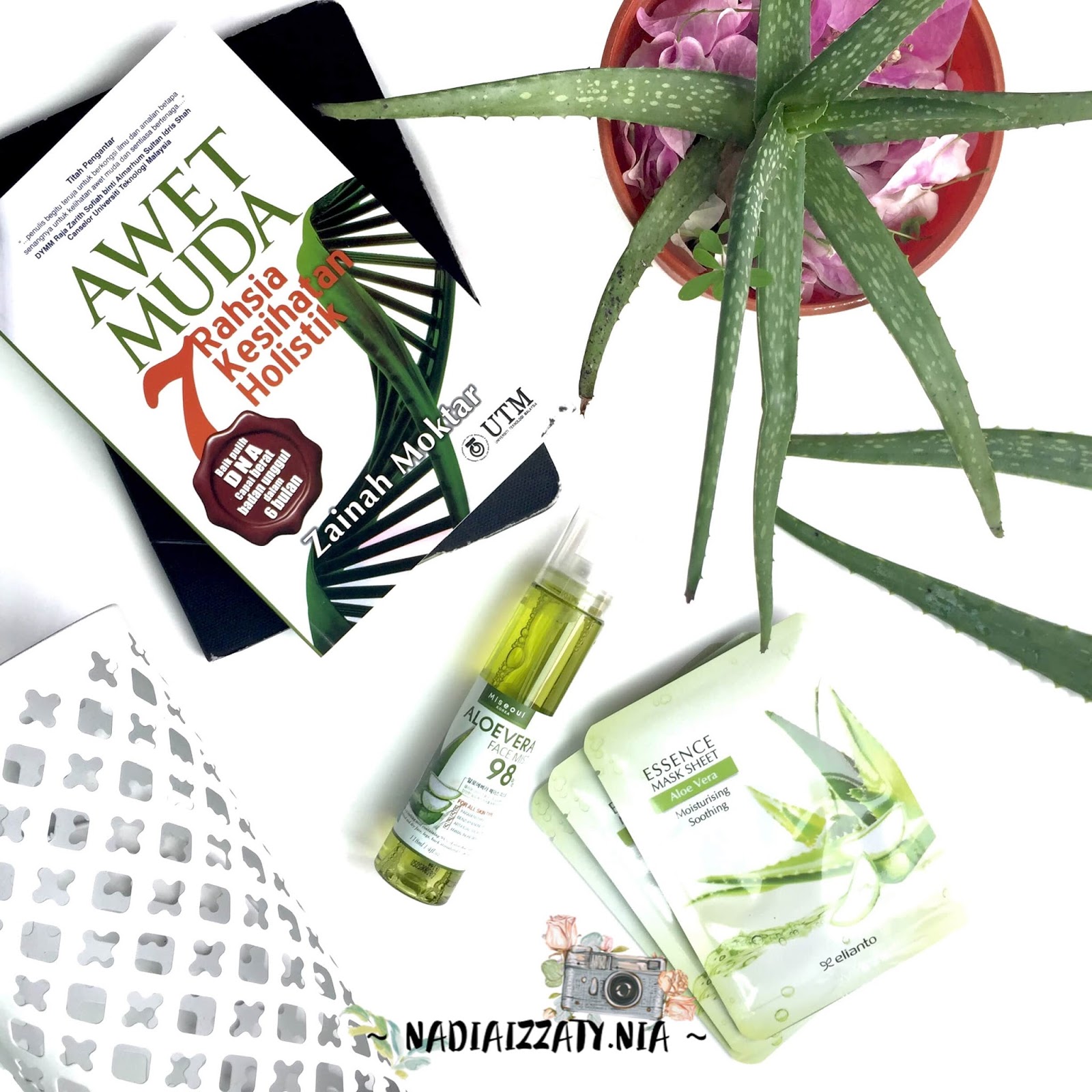 ALOE VERA IS THE BEST REMEDY FOR BREAK OUT SKIN NADIA IZZATY