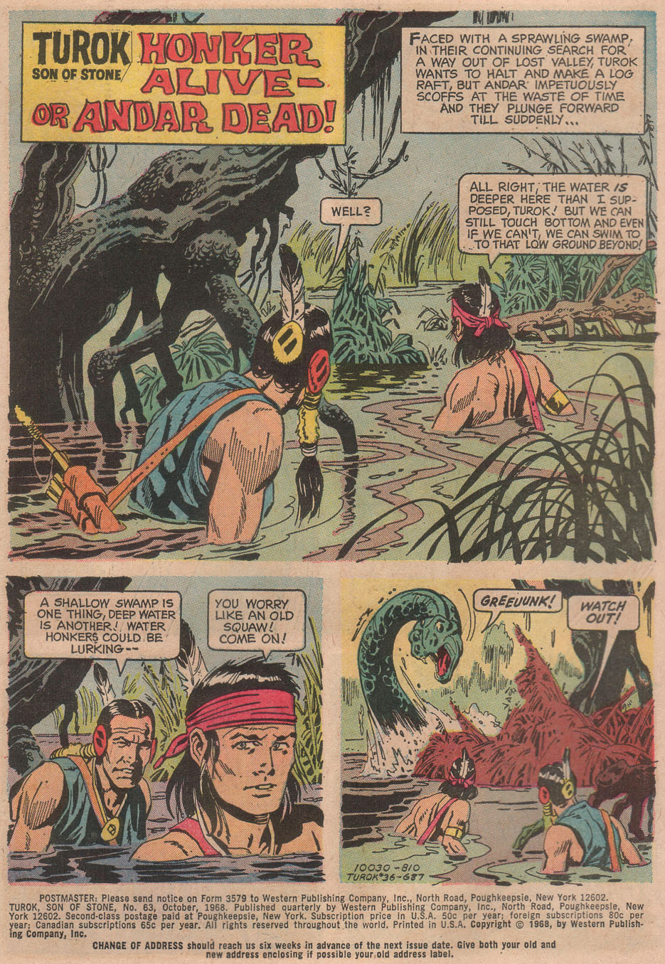 Read online Turok, Son of Stone comic -  Issue #63 - 3