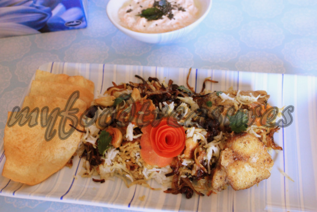 My Food Treasures: Fish Biryani - Kerala Style