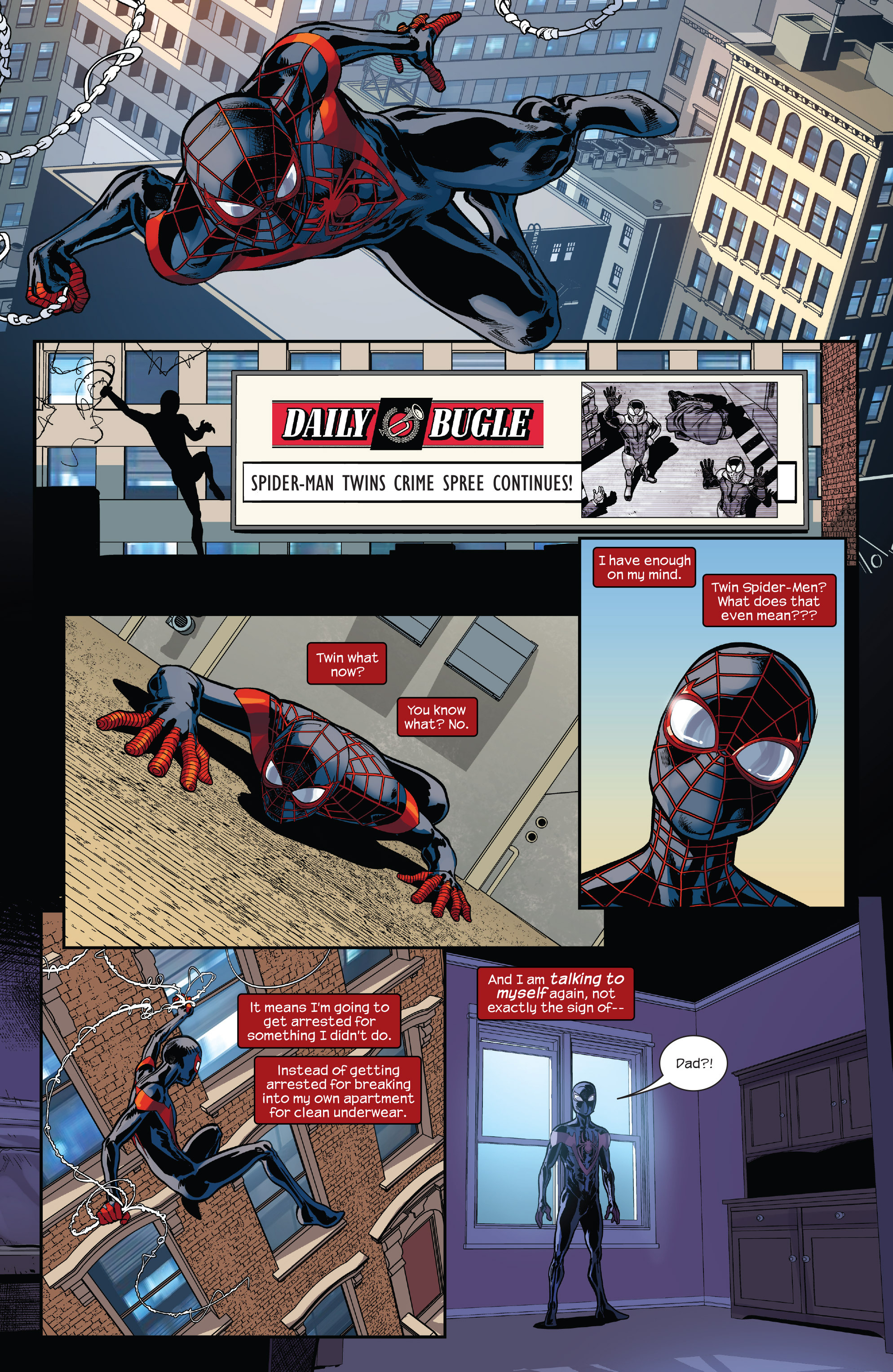 Read online Miles Morales: Ultimate Spider-Man comic -  Issue #1 - 19