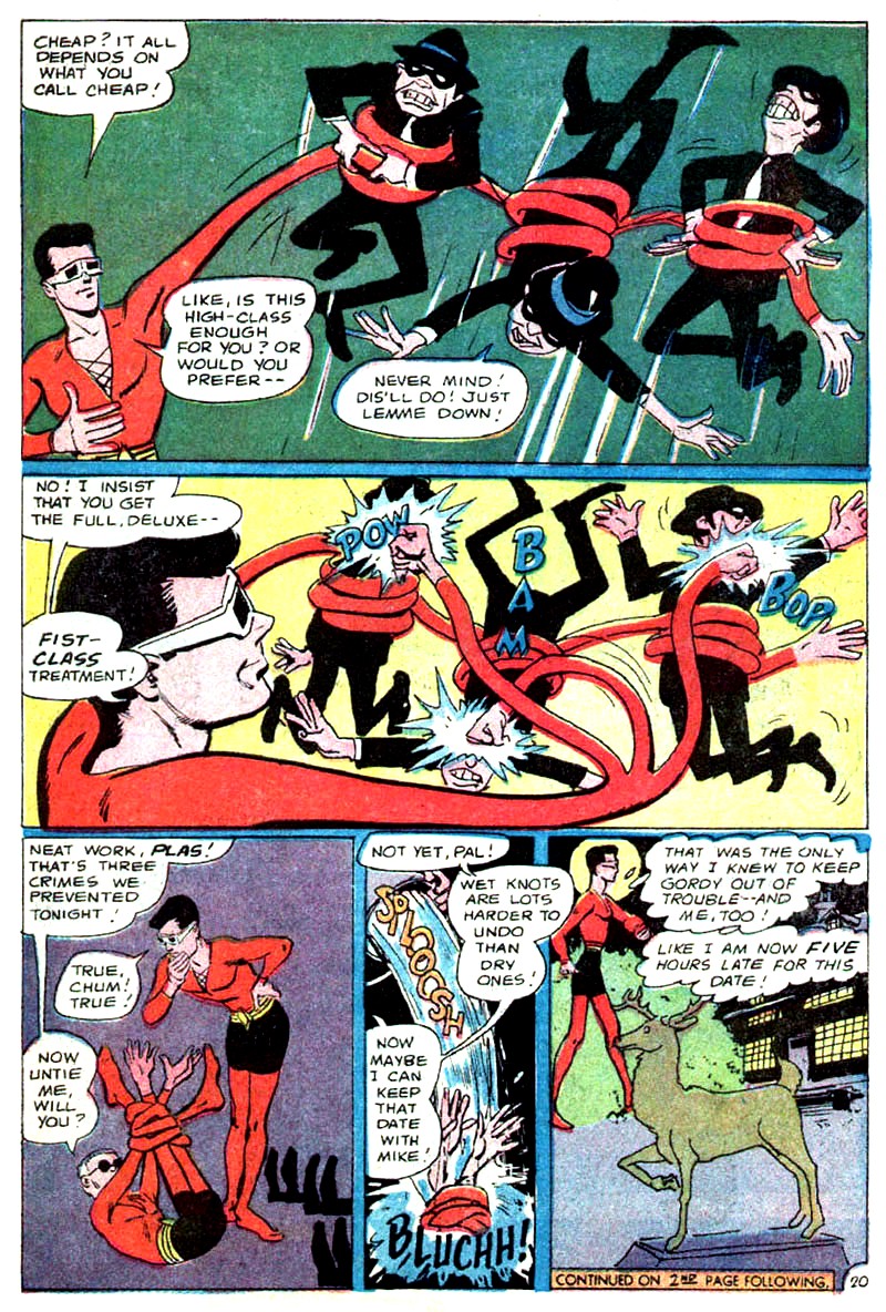 Read online Plastic Man (1966) comic -  Issue #10 - 27