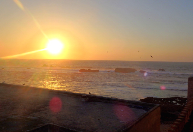 Sunset in Essaouira, Morocco Sunset in Essaouira, Morocco